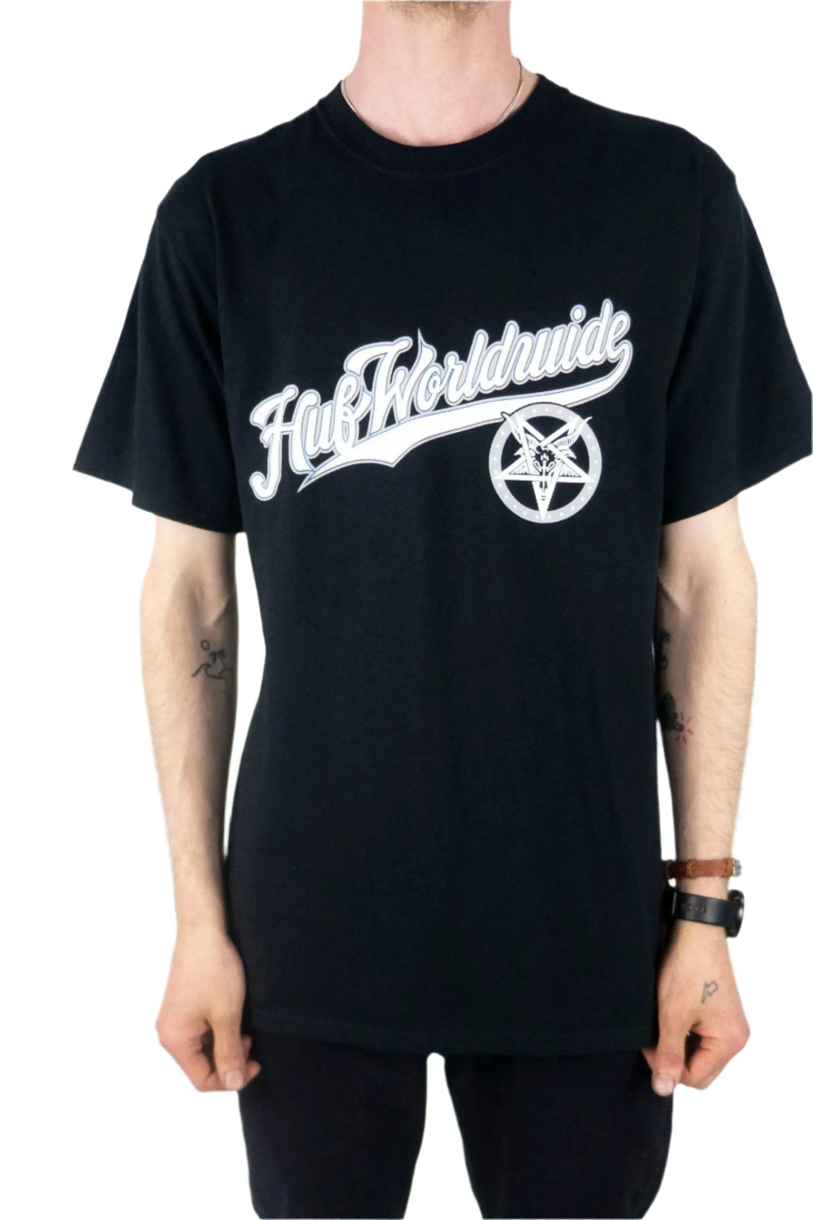 HUF x Thrasher Portola T-Shirt - Black exclusive at Remix