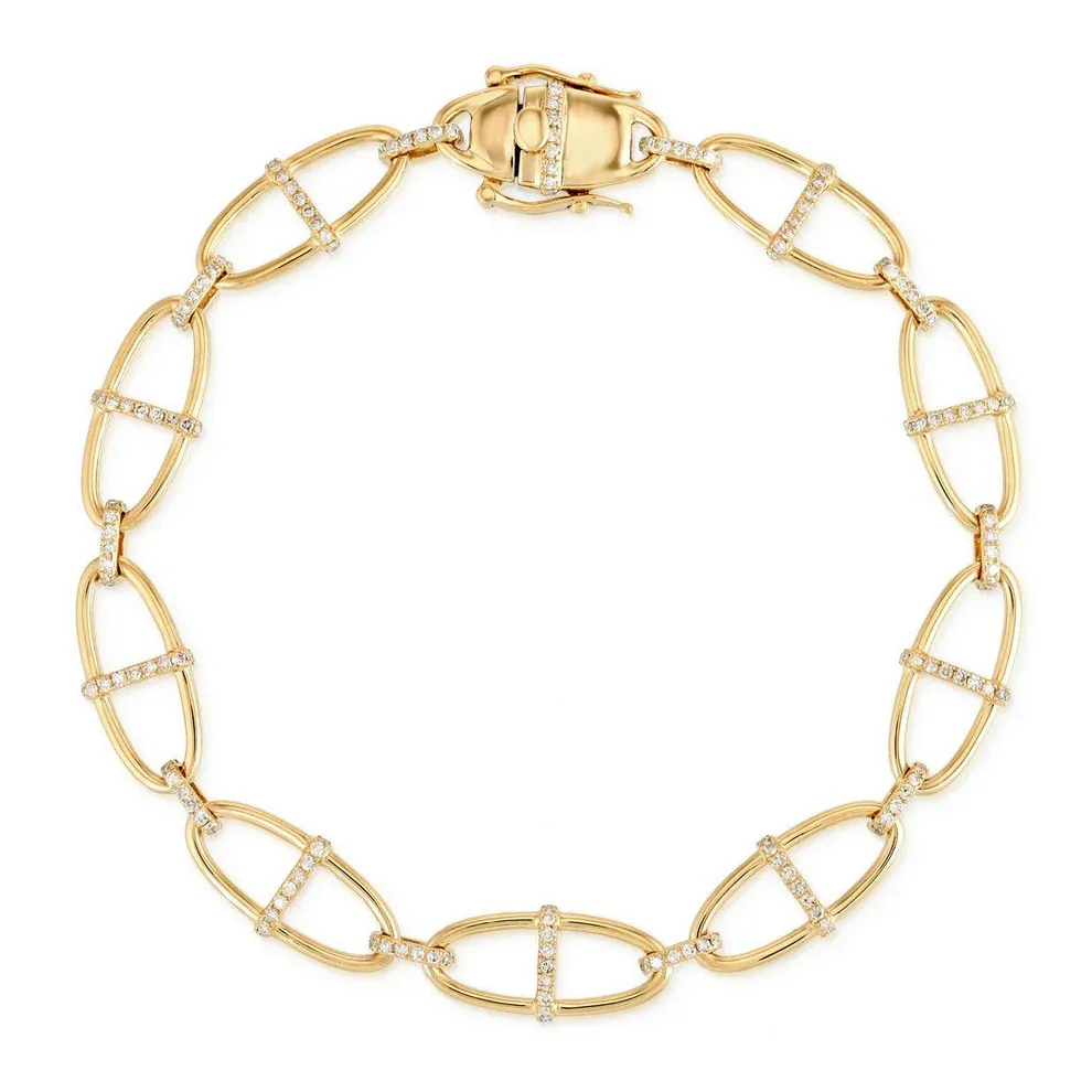 INA OPEN LINK BRACELET