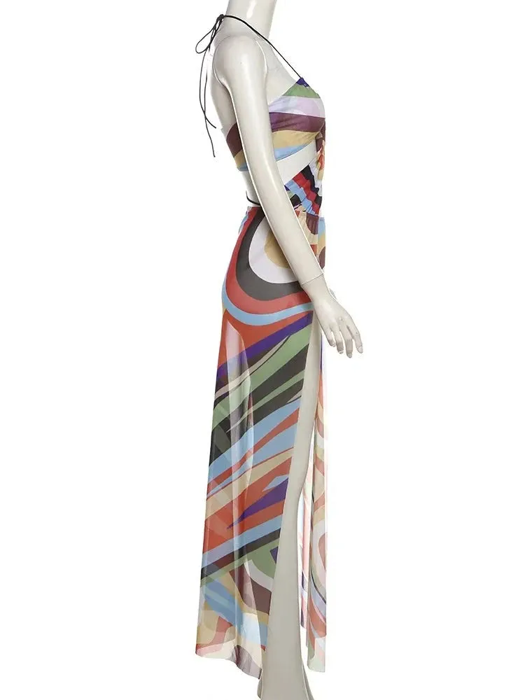 Jayda High Slit Maxi