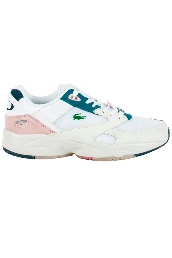 Lacoste Women Storm 96 Athletic Lo Sneakers White/Pink