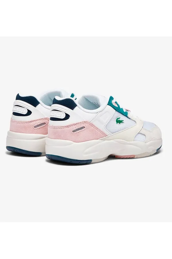 Lacoste Women Storm 96 Athletic Lo Sneakers White/Pink