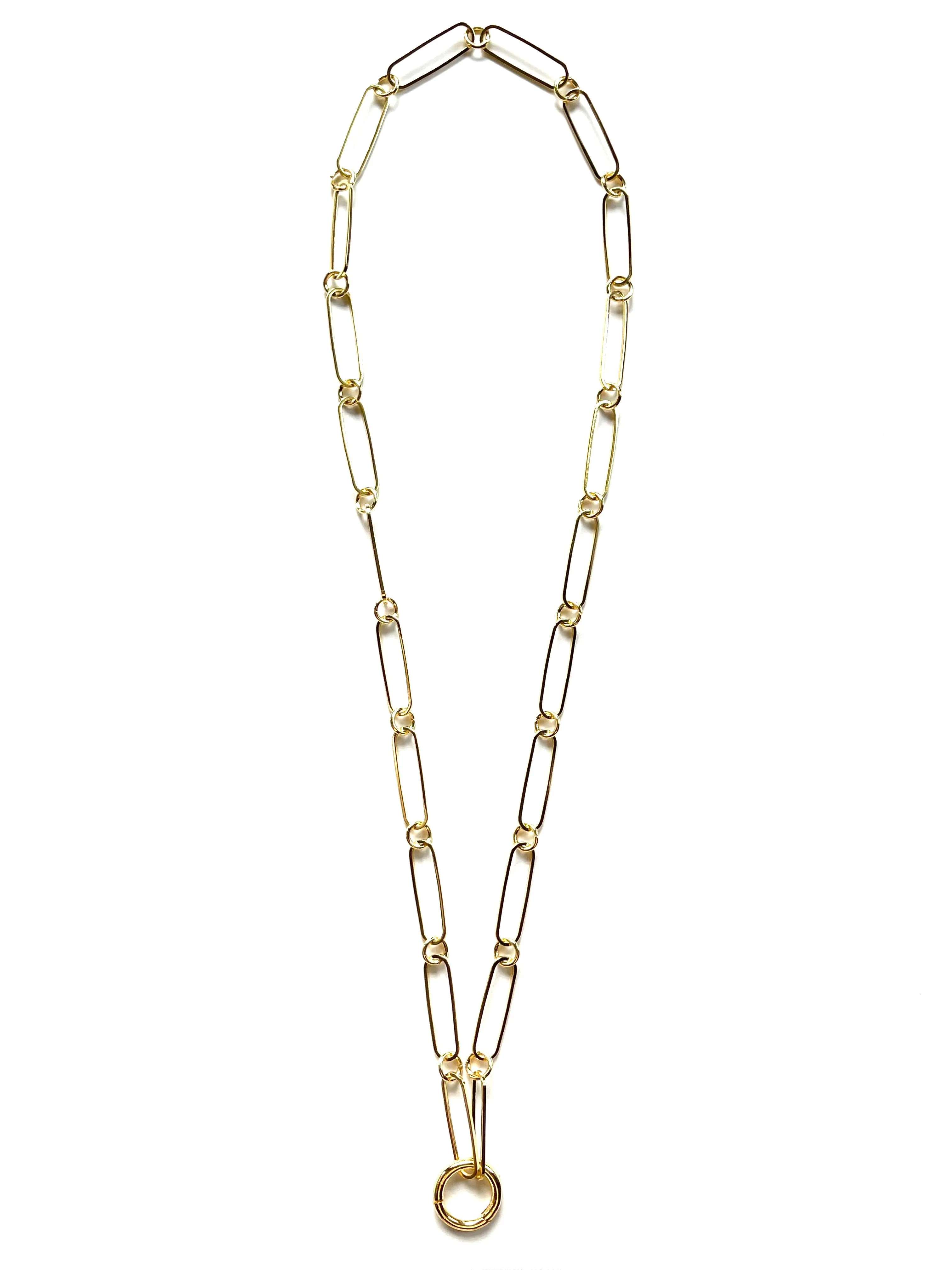 Large Combo Clip Chain Necklace