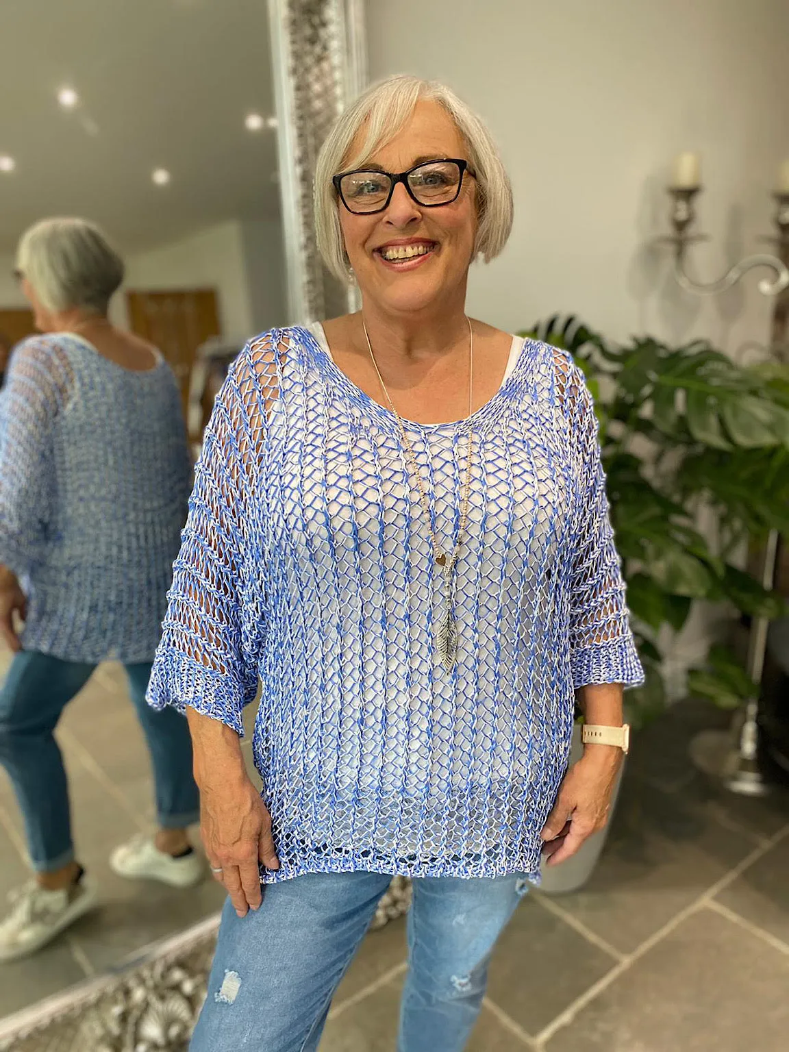 Loose Knitted Over Top Lucie