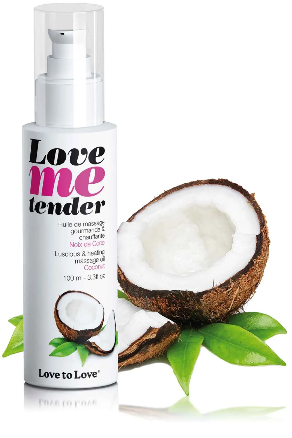 Love Me Tender Warming Massage Oil Coconut 100ml