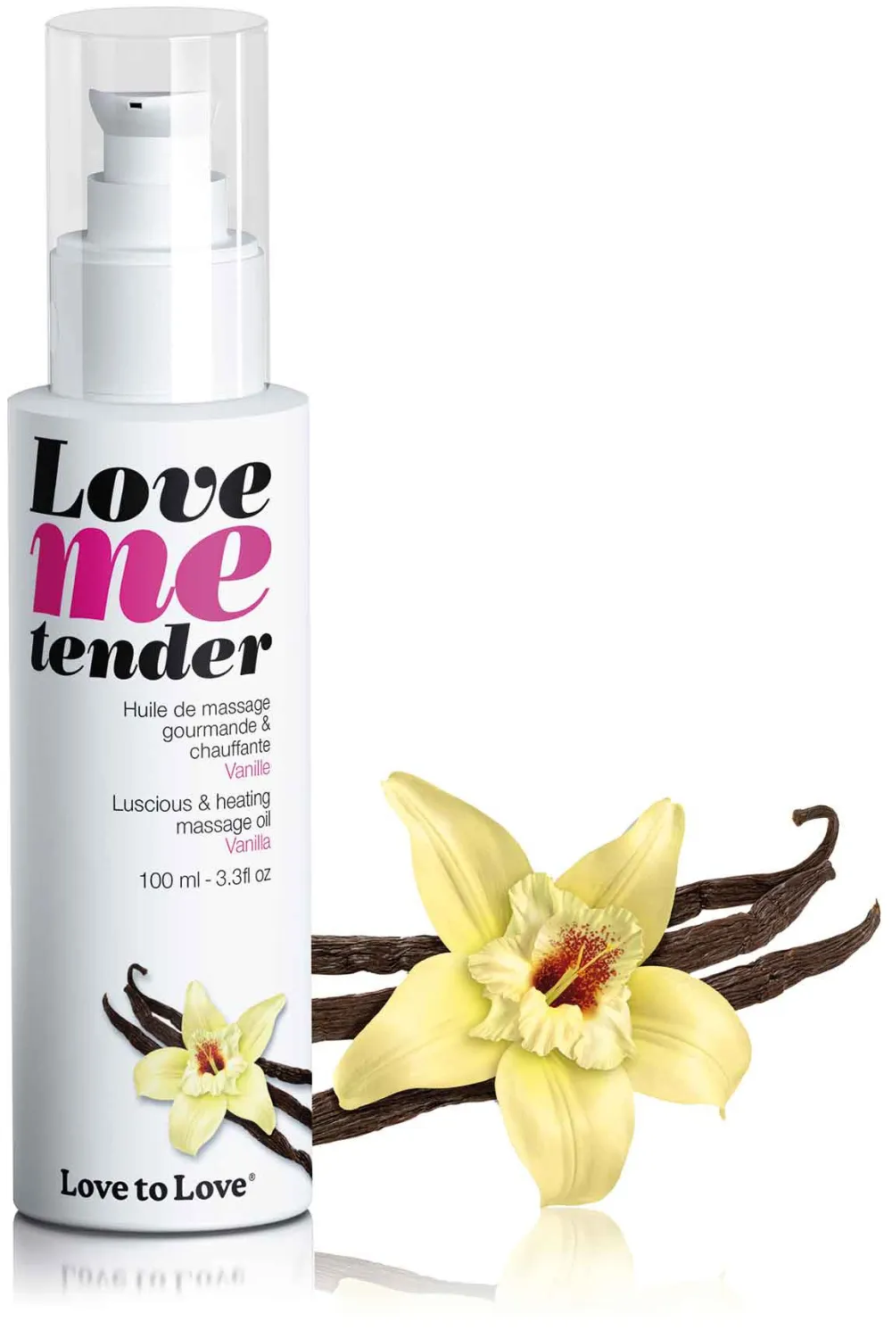 Love Me Tender Warming Massage Oil Vanilla 100ml