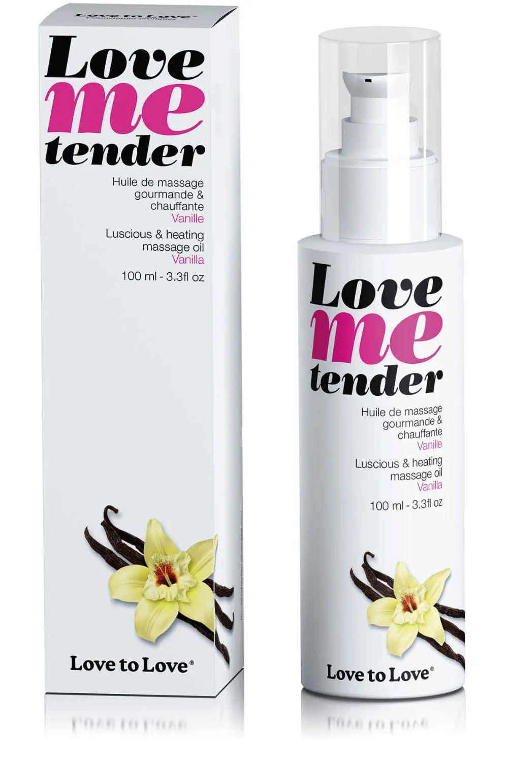 Love Me Tender Warming Massage Oil Vanilla 100ml