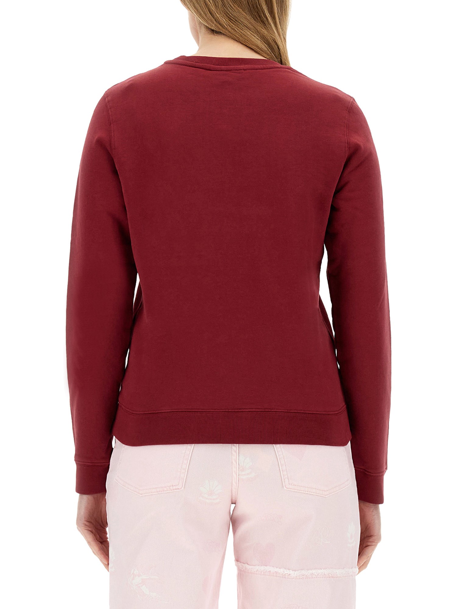 MAISON KITSUNÉ    COTTON FOX HEAD SWEATSHIRT