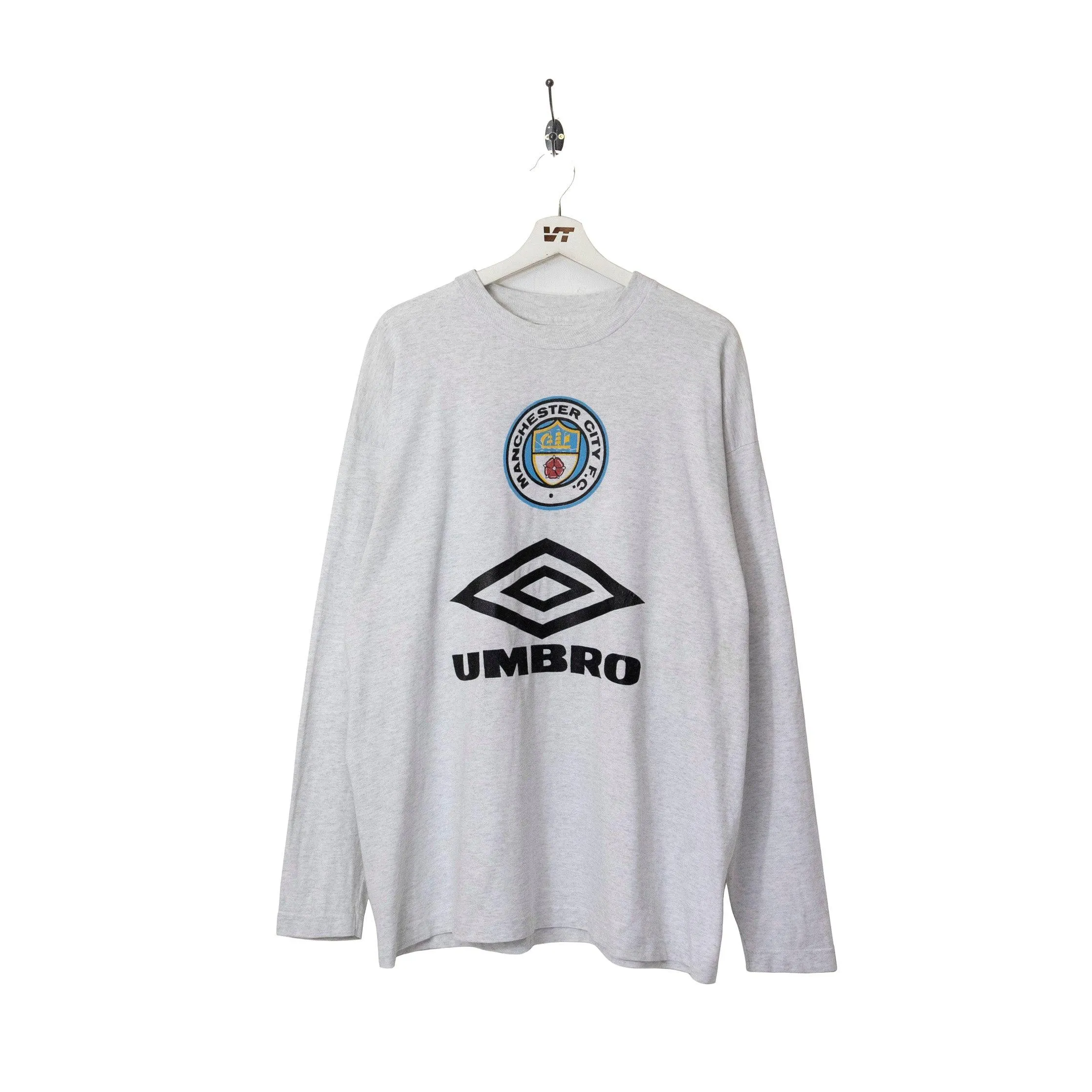 Manchester City x Umbro Longsleeve Tee