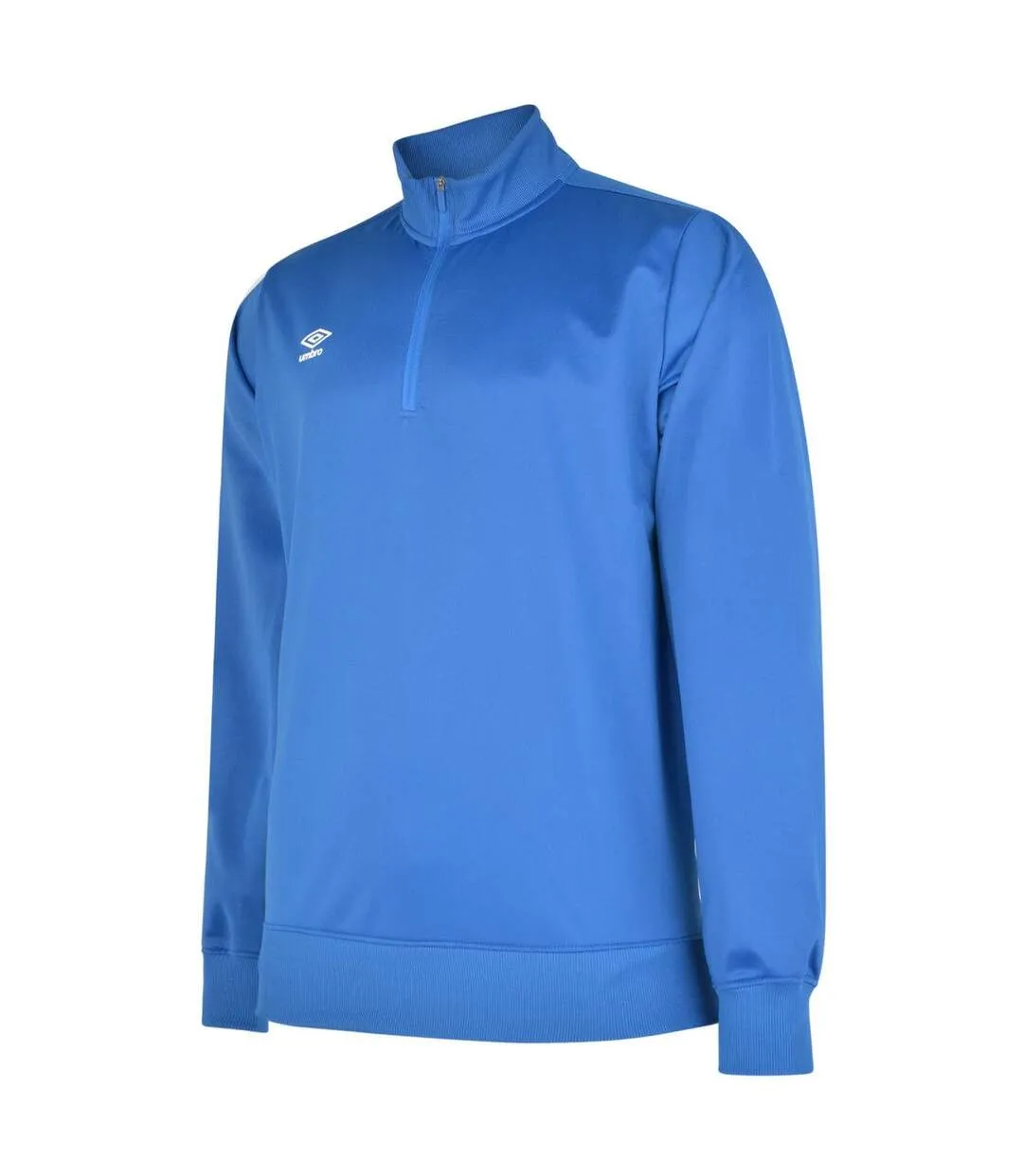 Mens club essential half zip sweatshirt royal blue Umbro