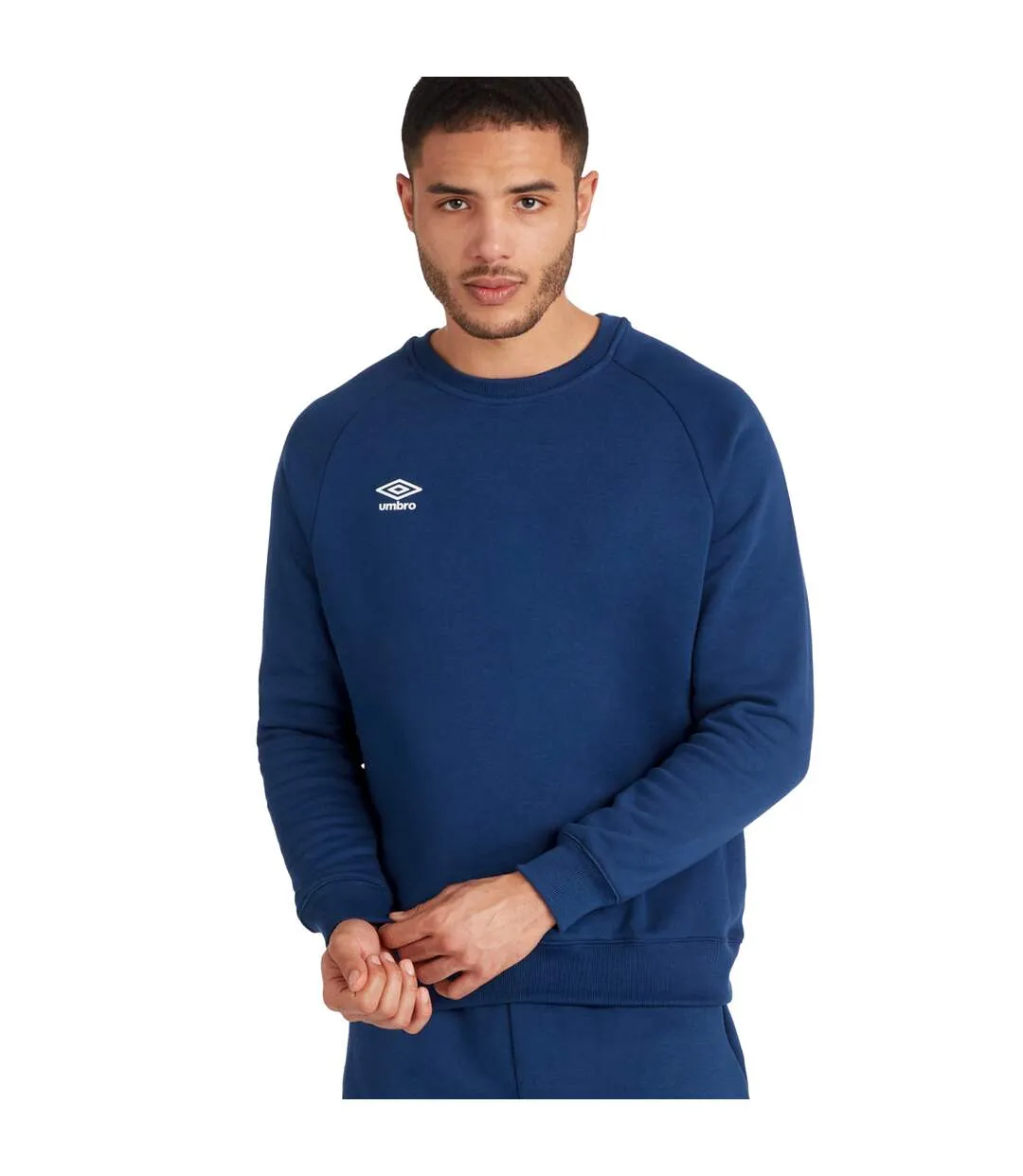 Mens club leisure sweatshirt navy/white Umbro