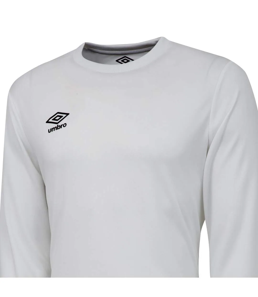 Mens club long-sleeved jersey white Umbro