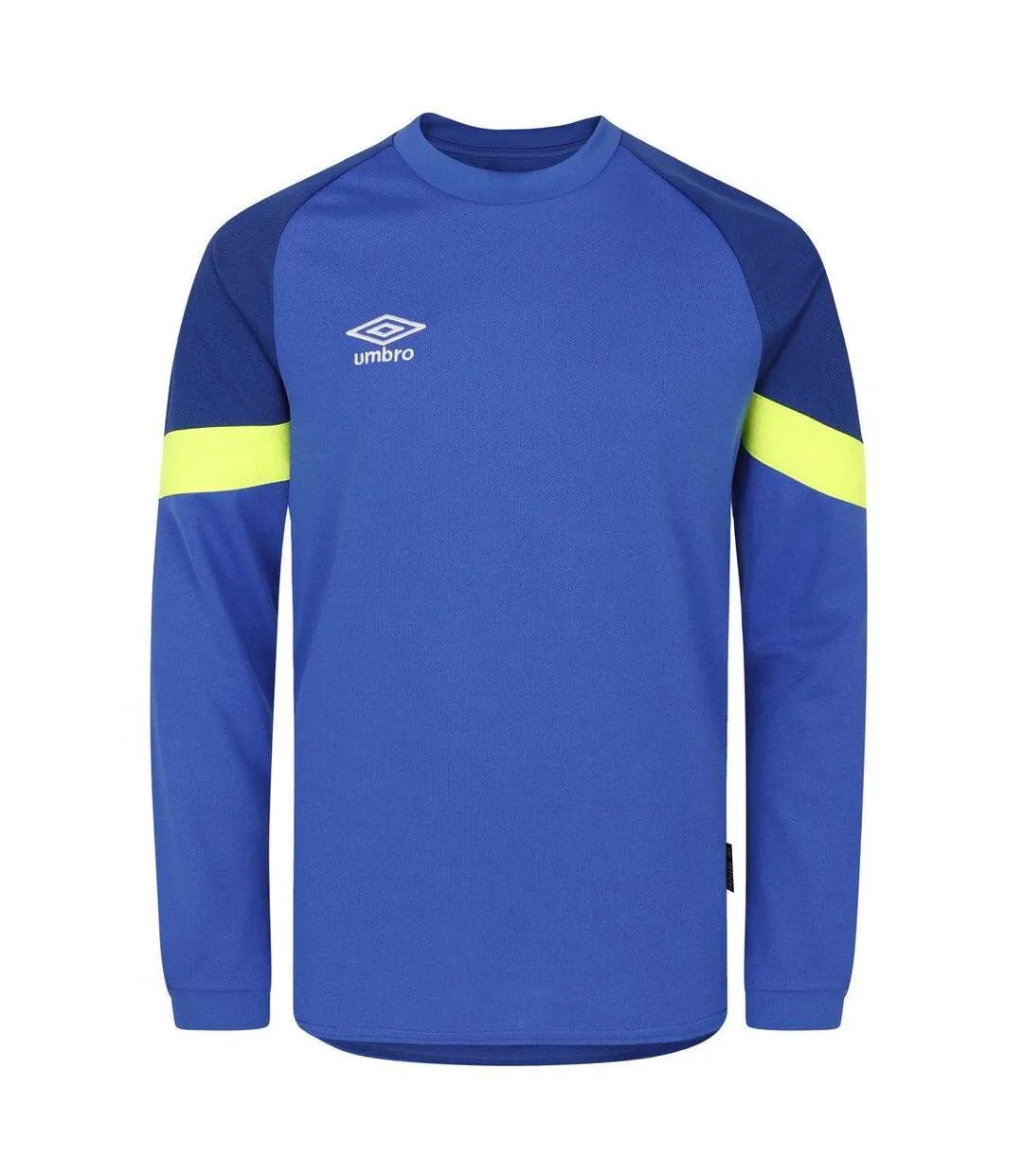 Mens long-sleeved goalkeeper jersey dazzling blue/sodalite blue/safety yellow Umbro