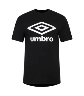 Mens team t-shirt white/black Umbro