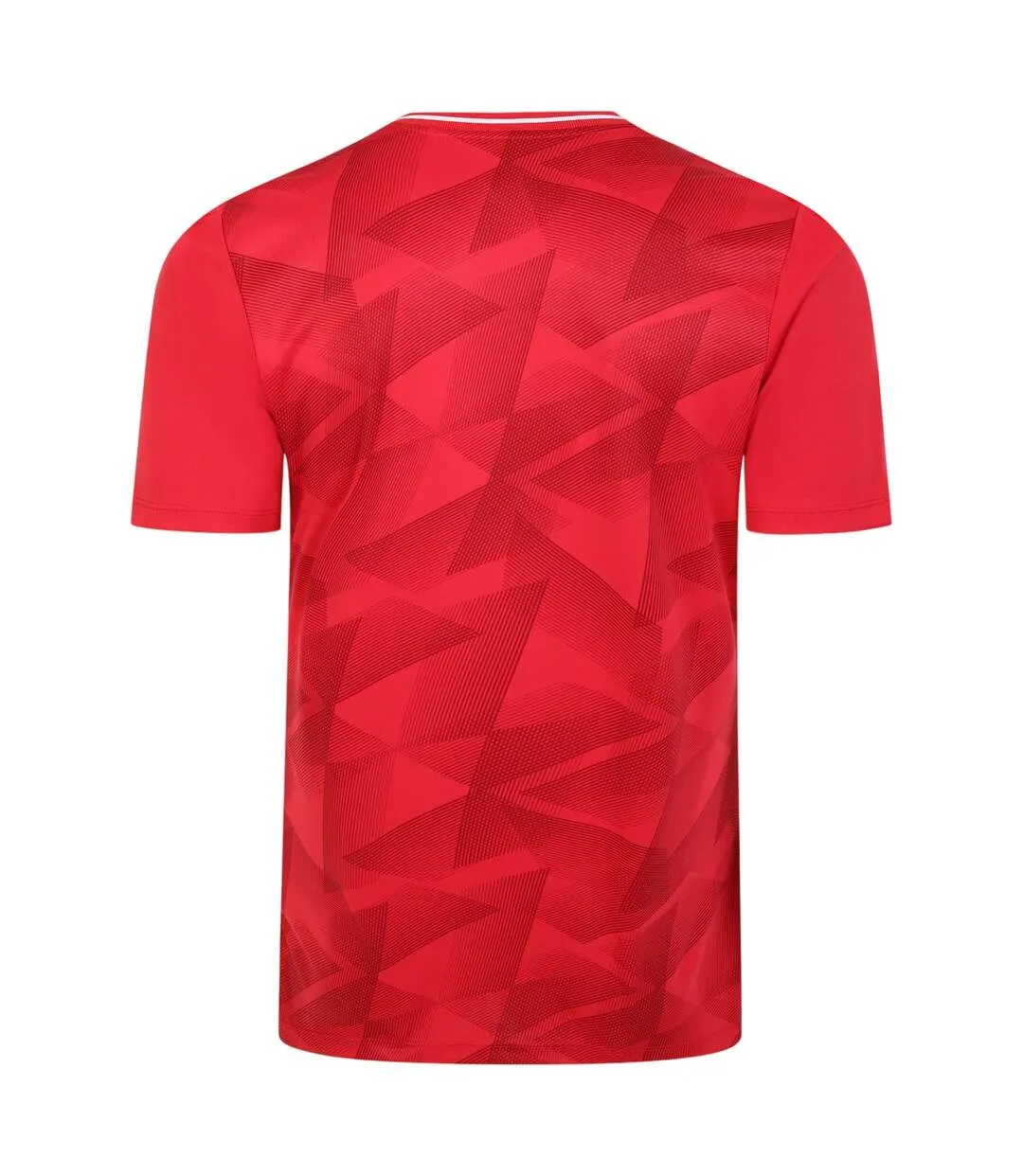 Mens triassic logo short-sleeved jersey vermillion/jester red Umbro