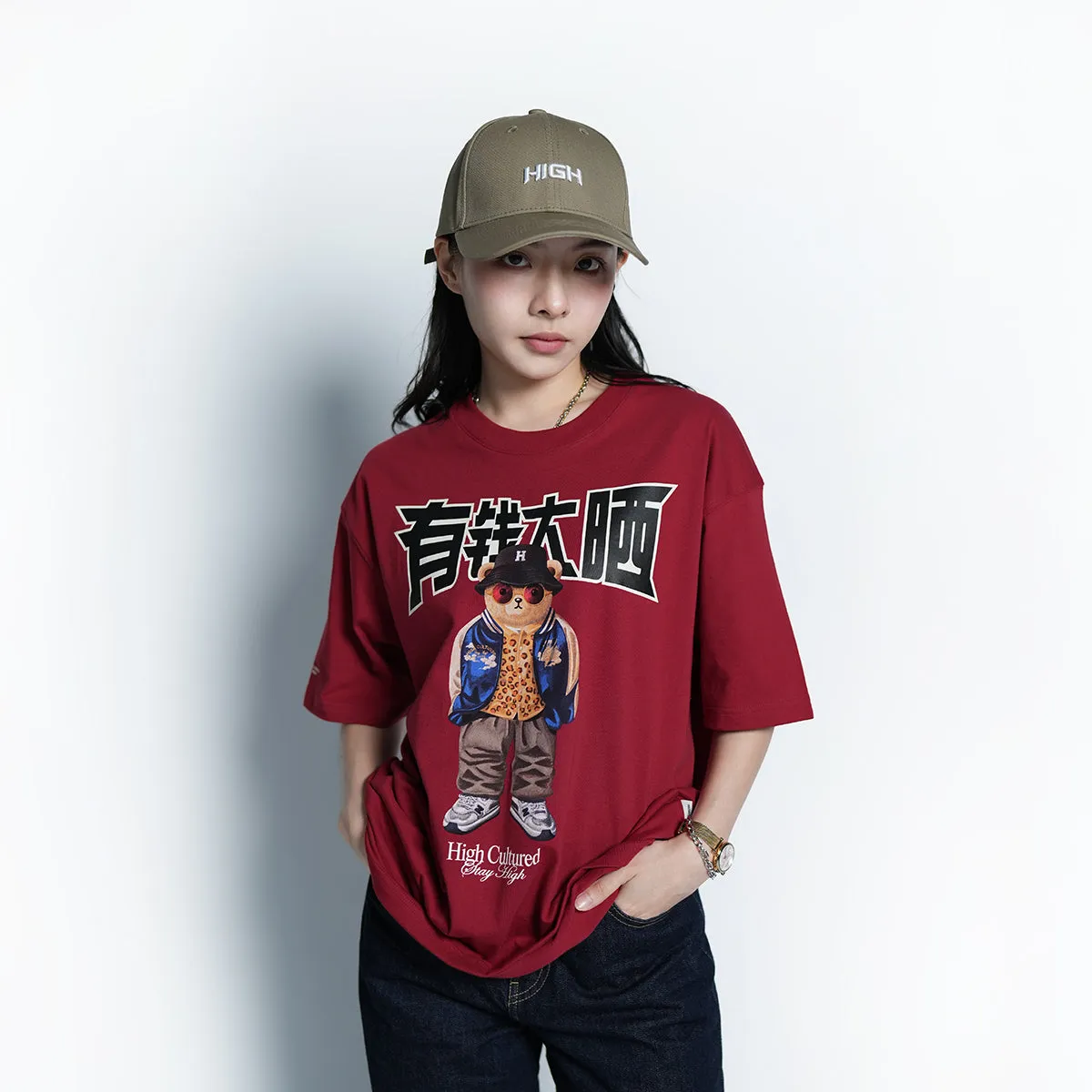 “Money Always Wins” Hiro Loose Tee - 1006