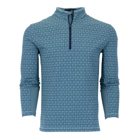 Monogram Jacquard Quarter-Zip