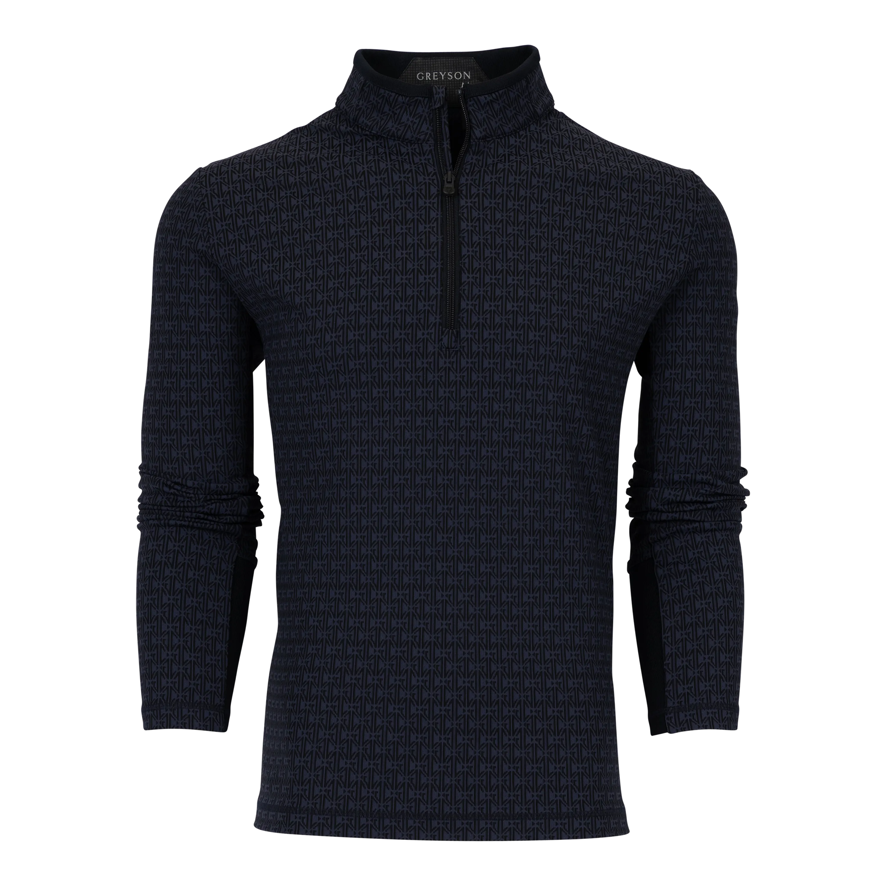 Monogram Jacquard Quarter-Zip