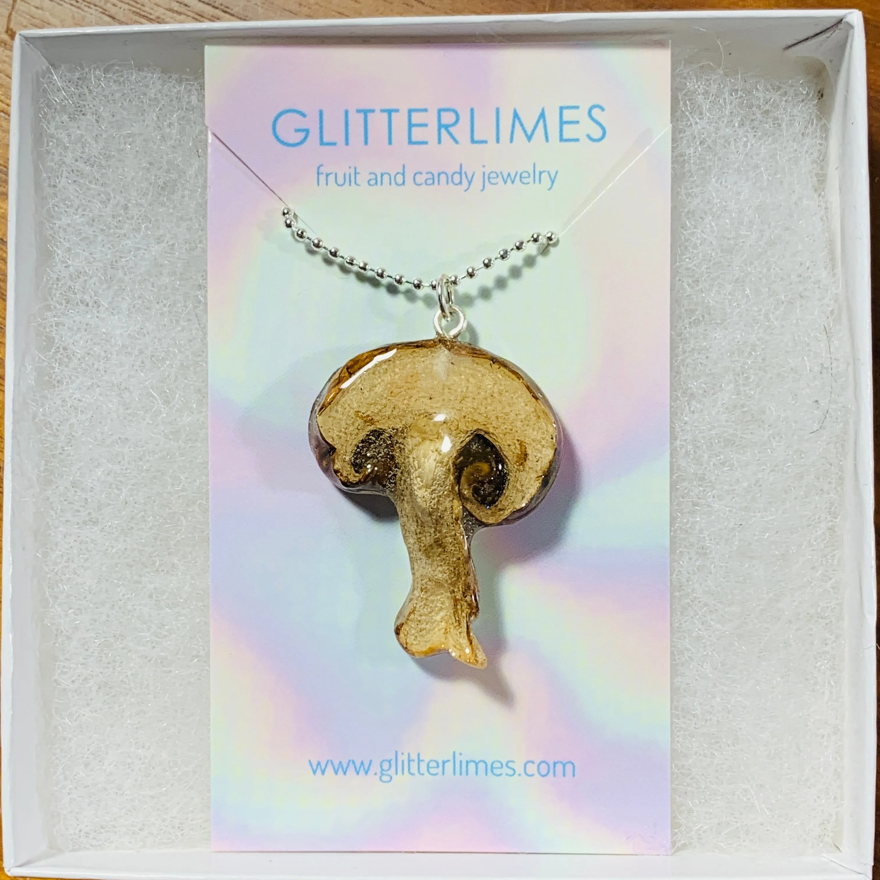 Mushroom Necklace