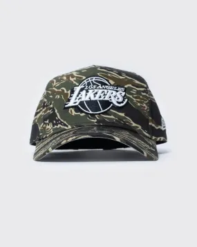 New Era 940 A-Frame Tiger Camo Los Angeles Lakers