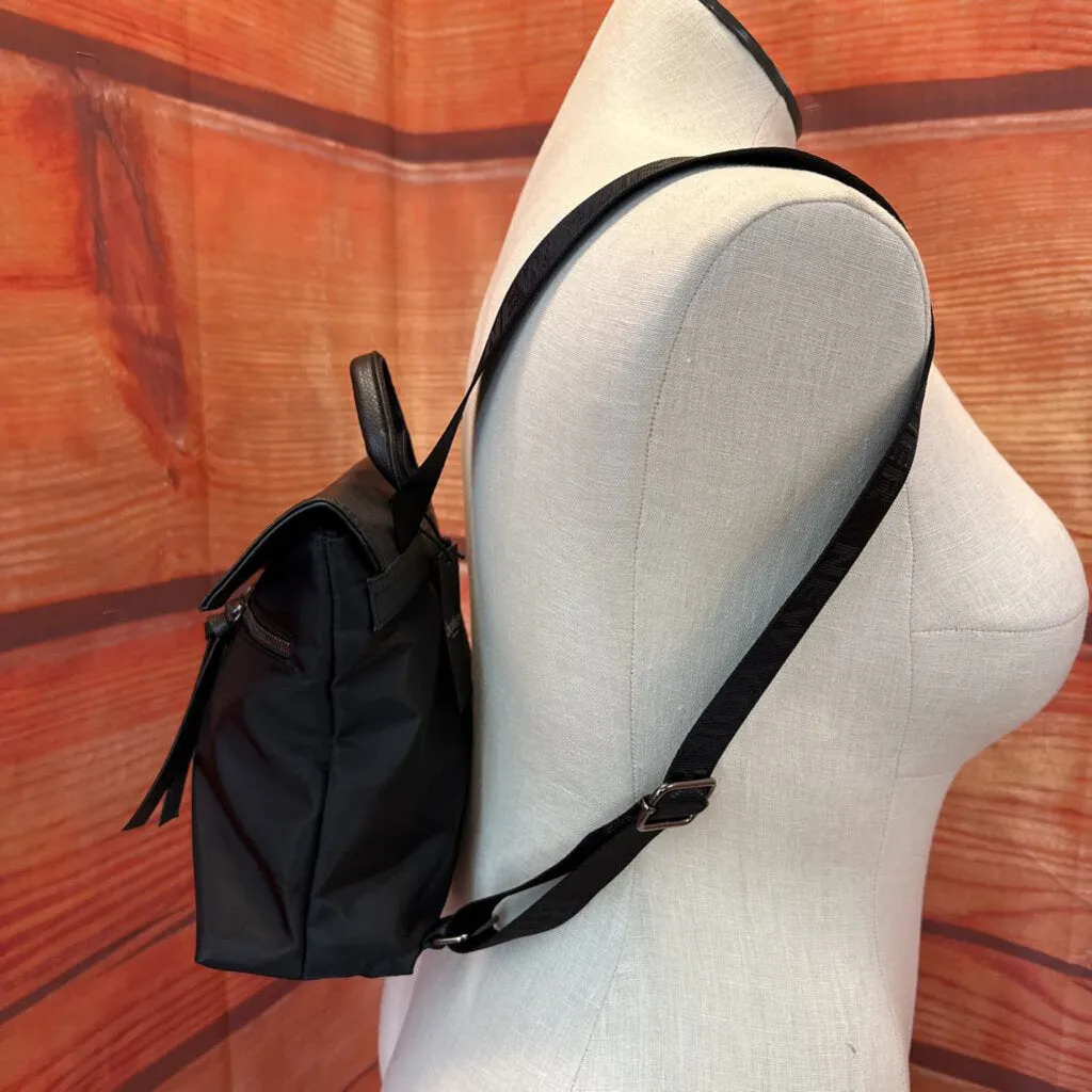 NWT BOTKIER BLACK NYLON BACKPACK TCA