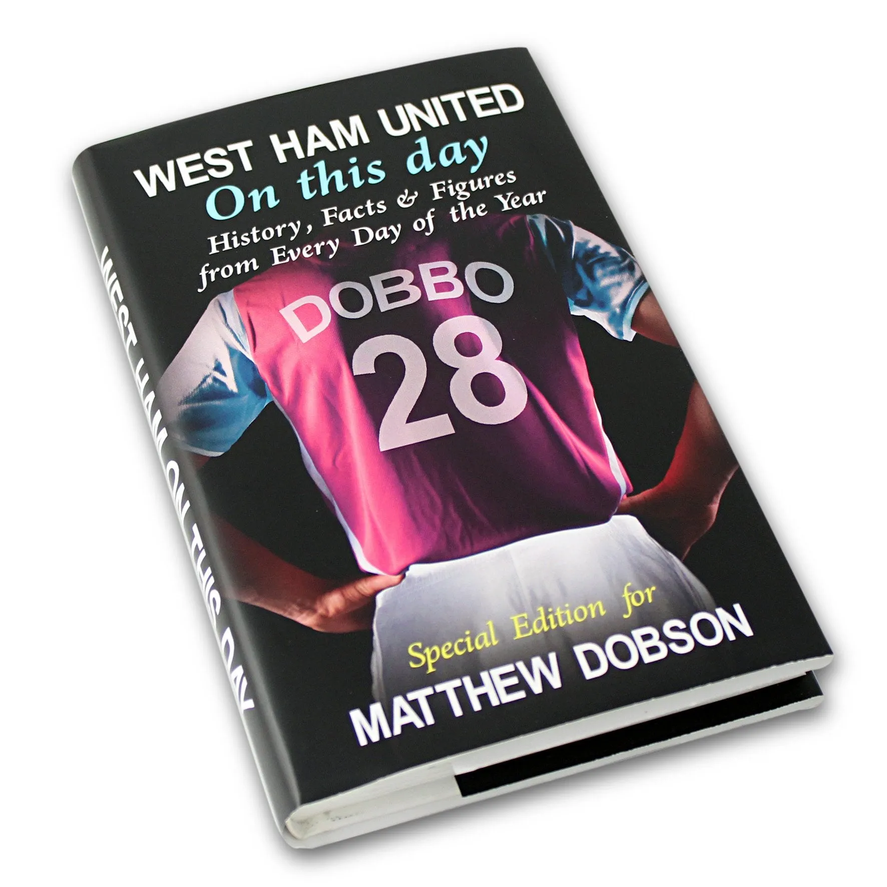 Personalised West Ham 'On This Day' Book