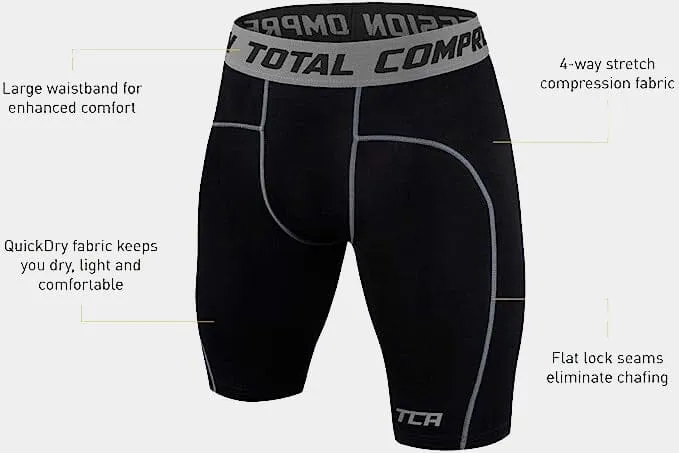 Pro Performance Compression Base Layer Shorts For Men