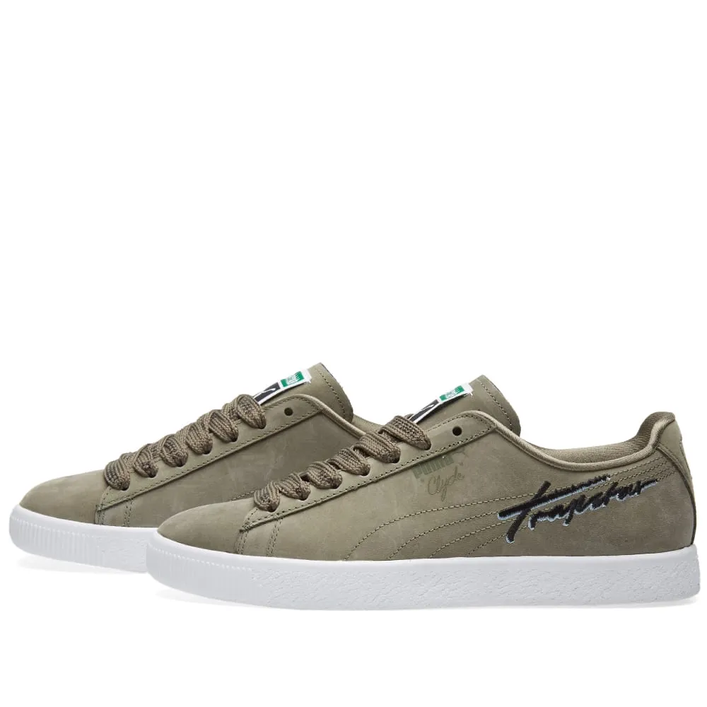 Puma x Trapstar Clyde BoldBurnt Olive