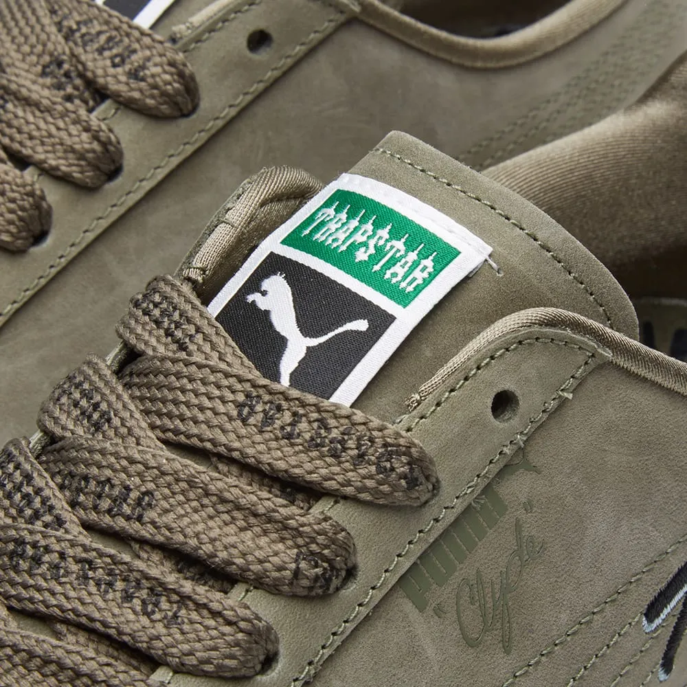 Puma x Trapstar Clyde BoldBurnt Olive