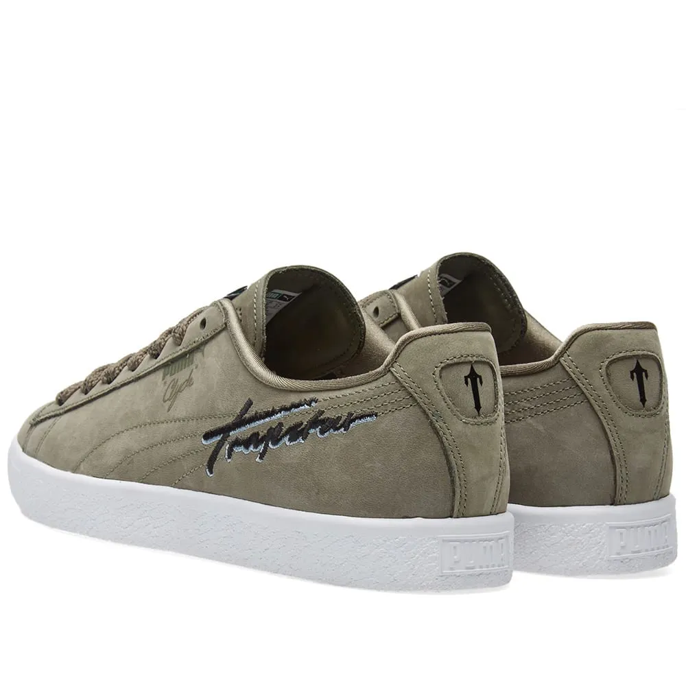 Puma x Trapstar Clyde BoldBurnt Olive