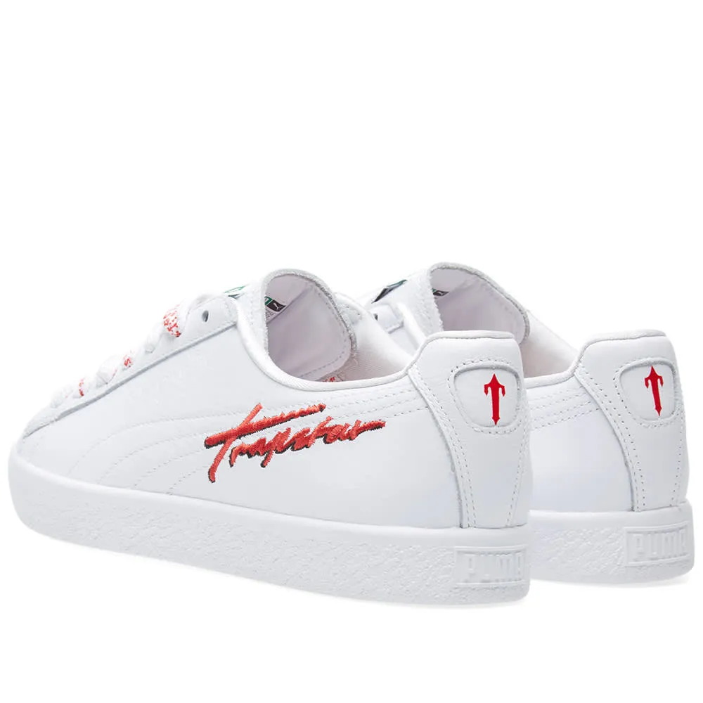 Puma x Trapstar ClydePuma White