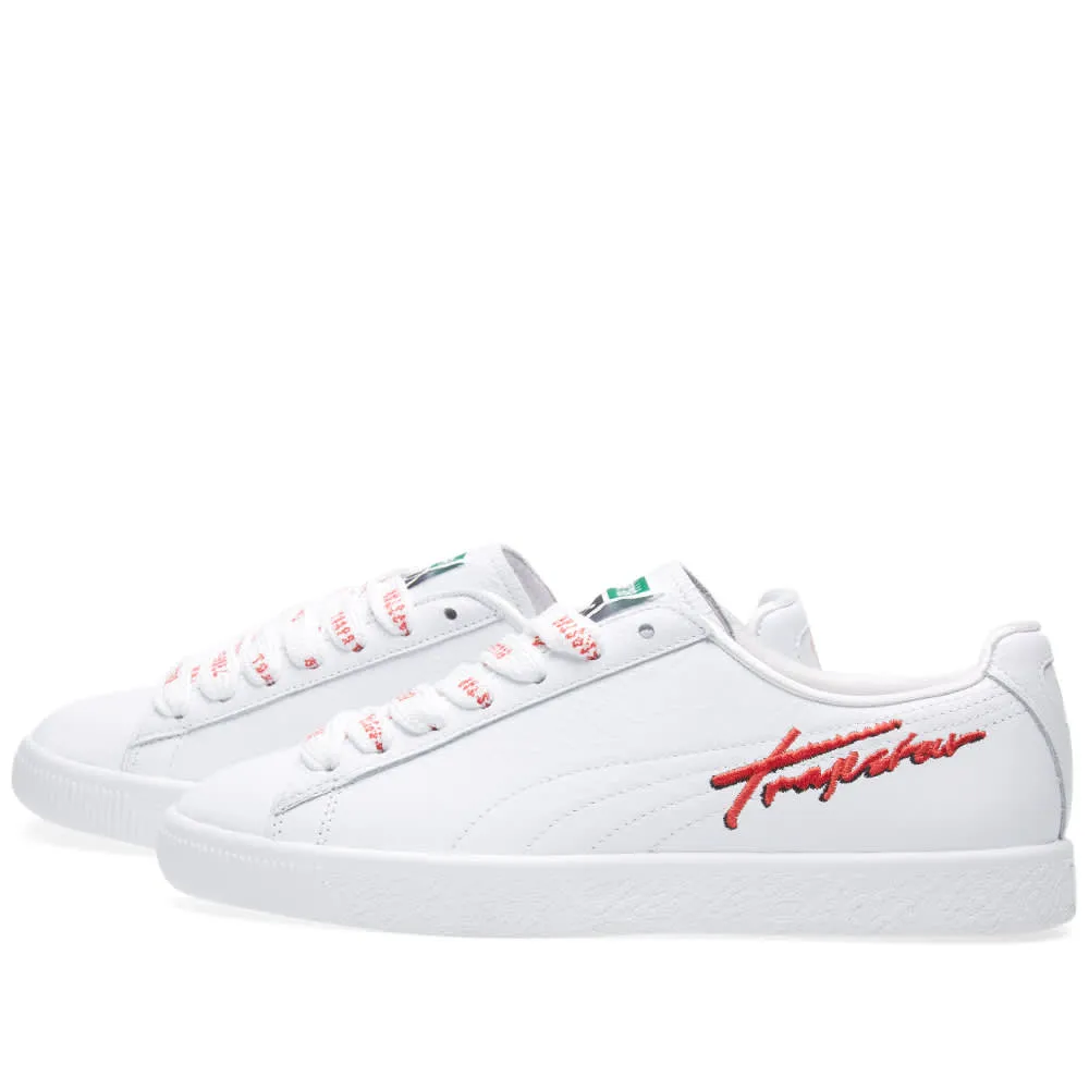 Puma x Trapstar ClydePuma White