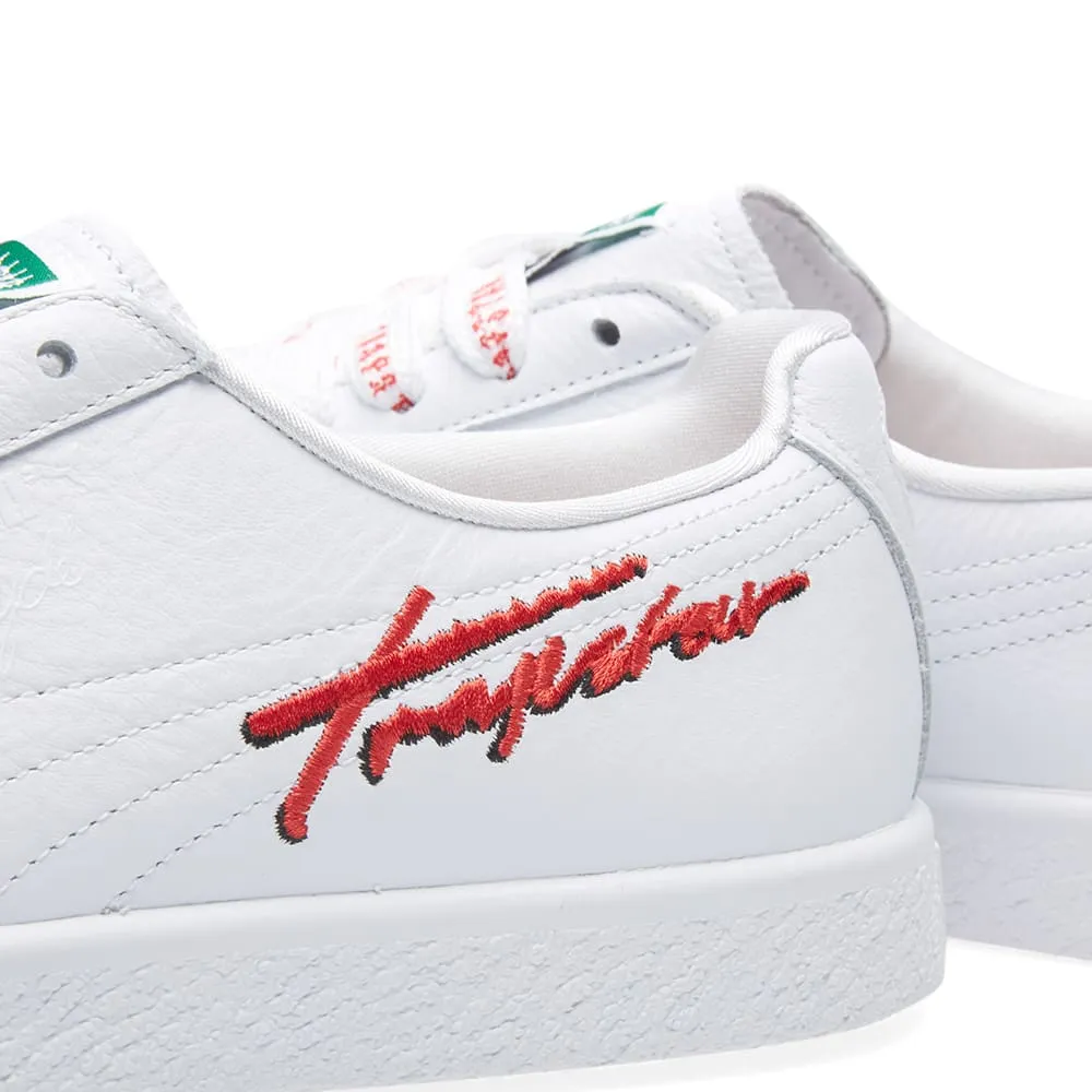 Puma x Trapstar ClydePuma White