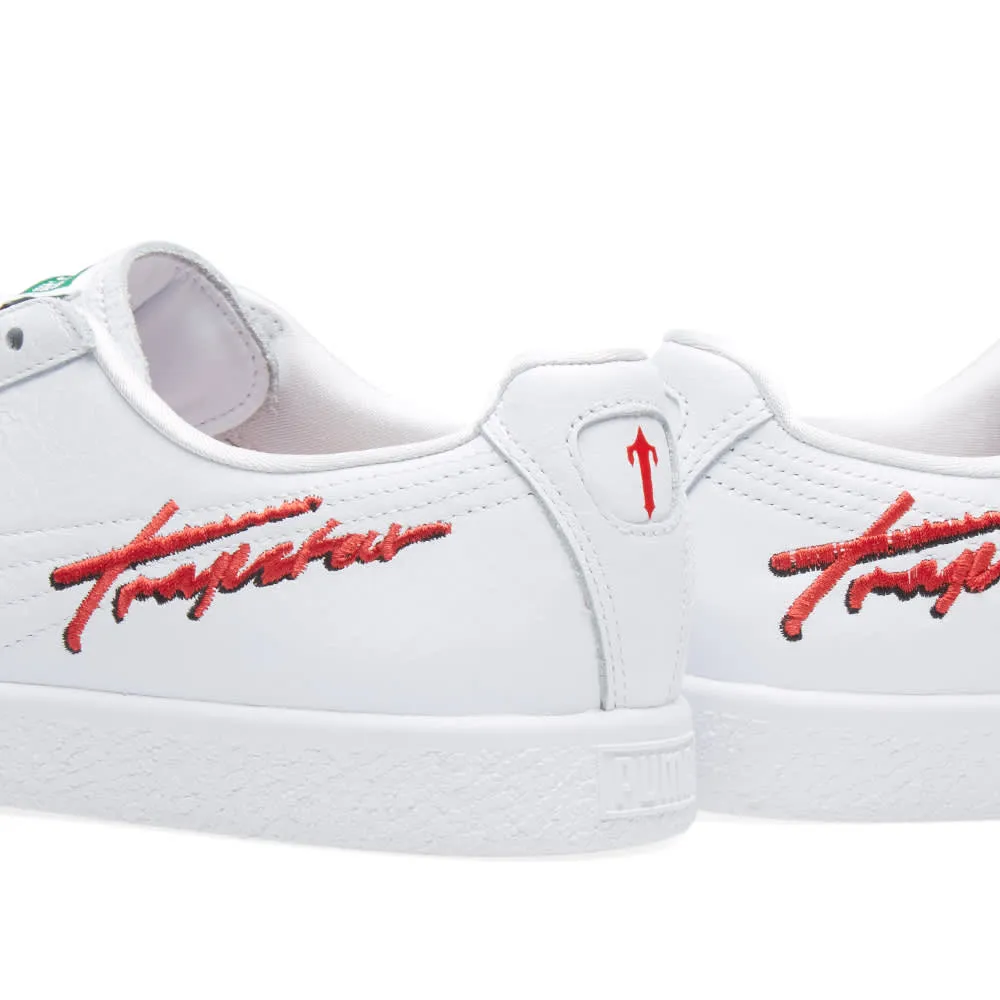 Puma x Trapstar ClydePuma White