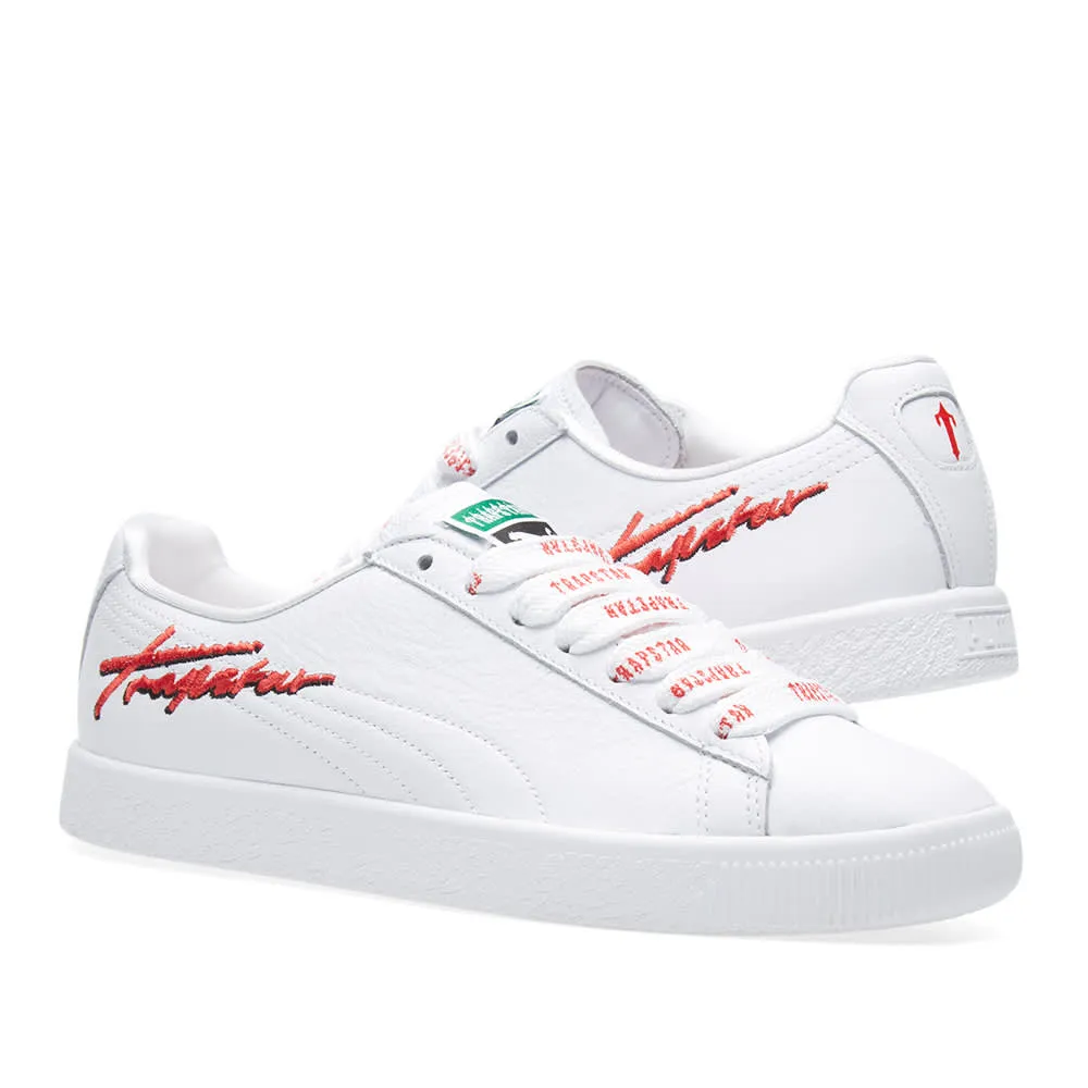 Puma x Trapstar ClydePuma White