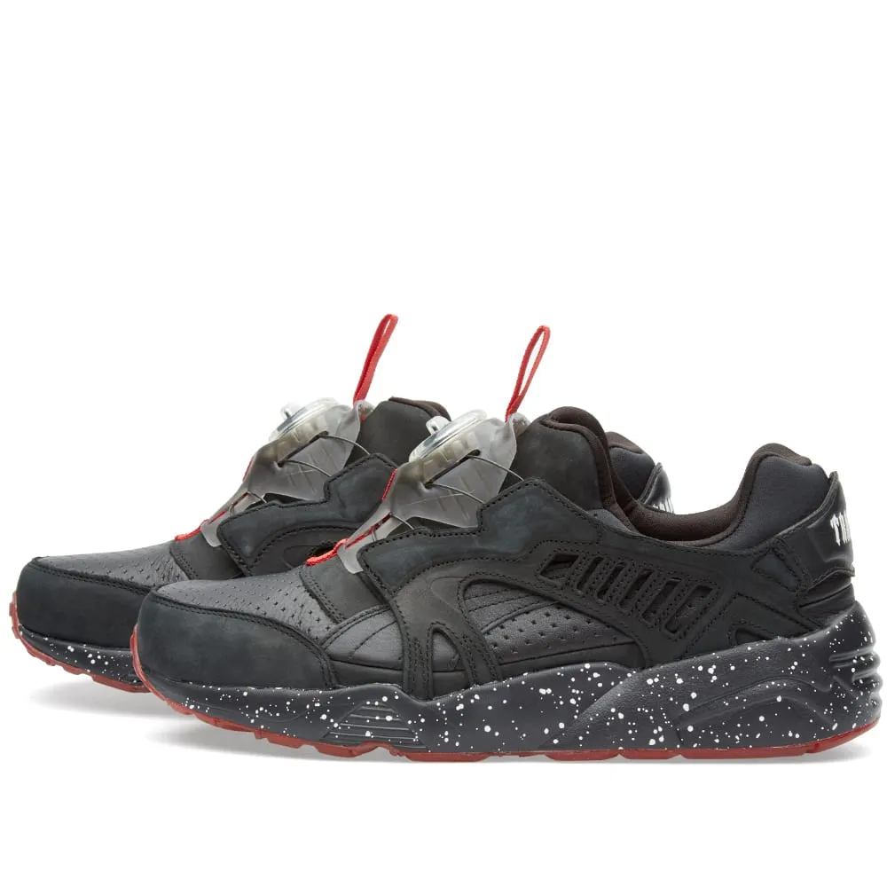 Puma x Trapstar Disc BlazeBlack, White & Red