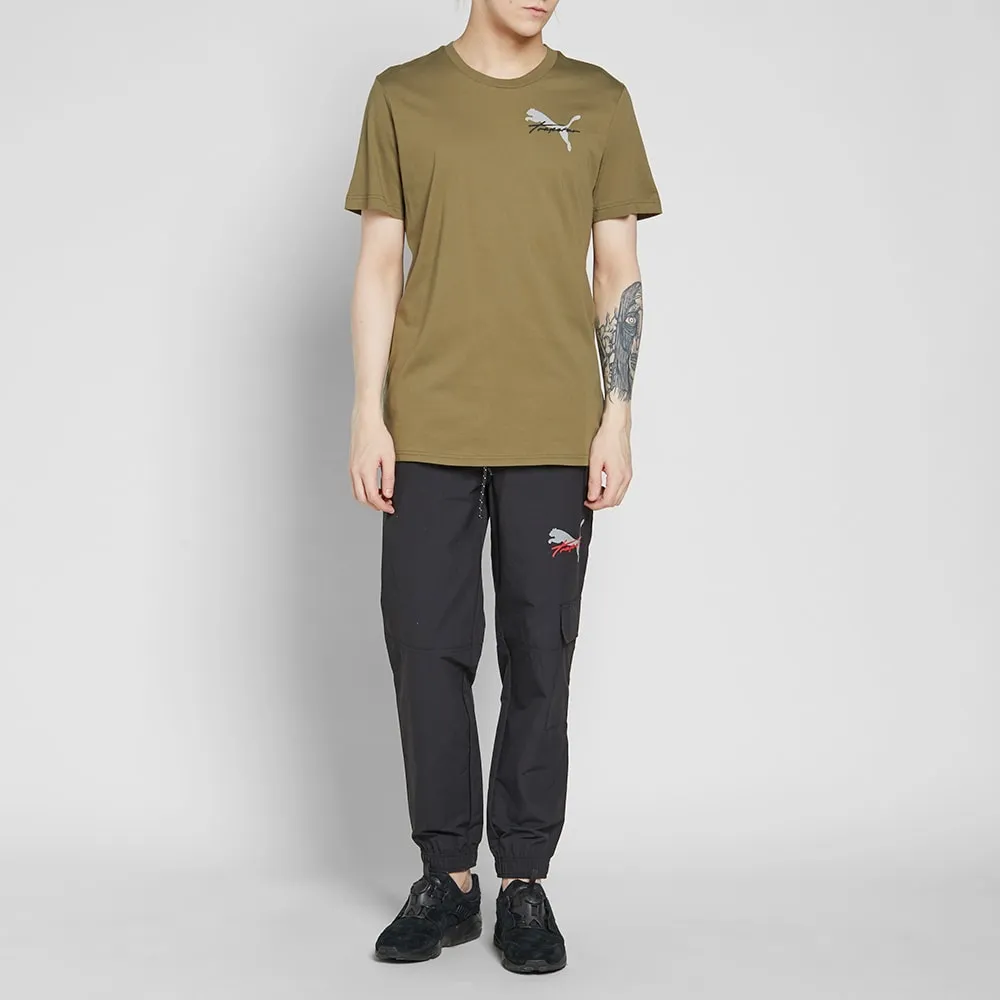 Puma x Trapstar Track TeeBurnt Olive