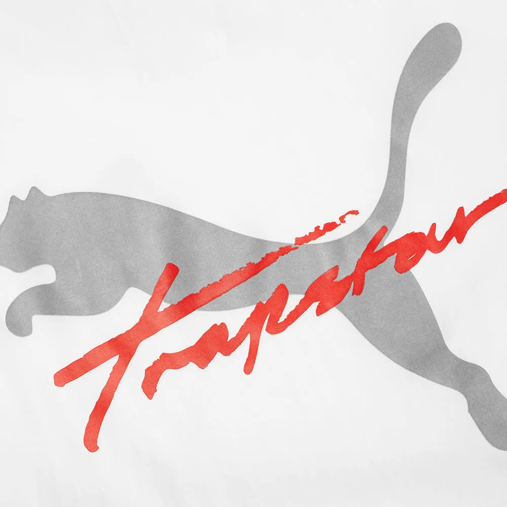 Puma x Trapstar Track TeePuma White