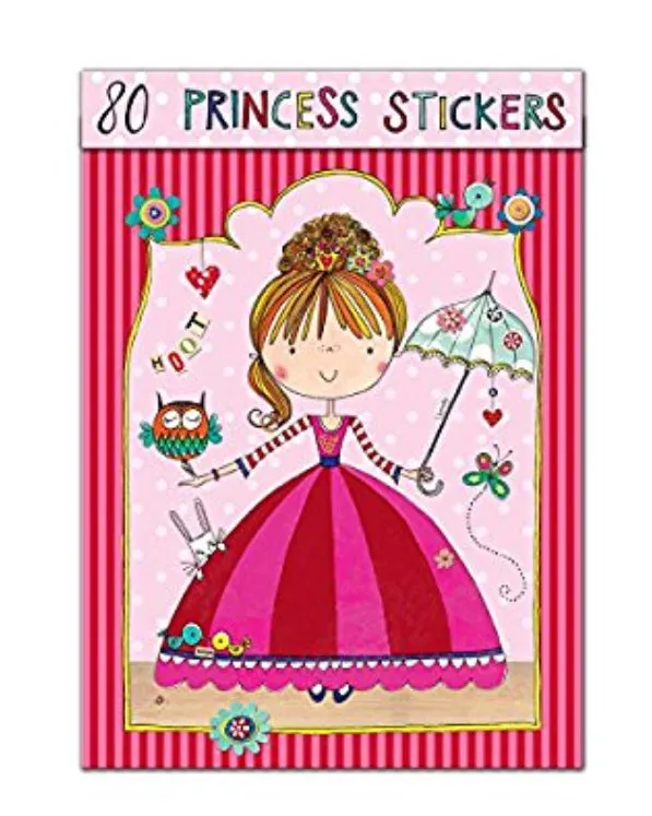 Rachel Ellen Designs Princess Sticker Book