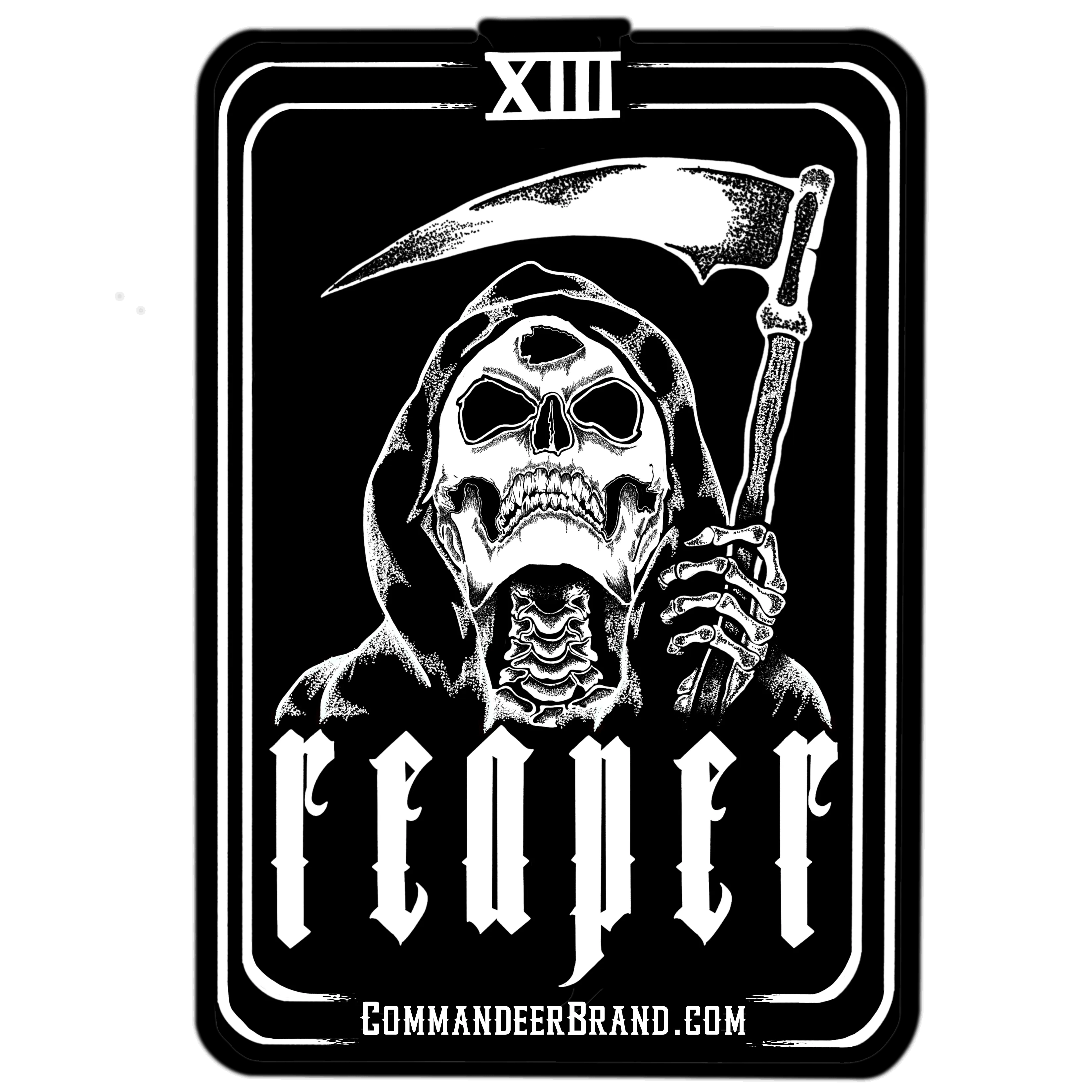 Reaper Tarot Die Cut Vinyl Sticker