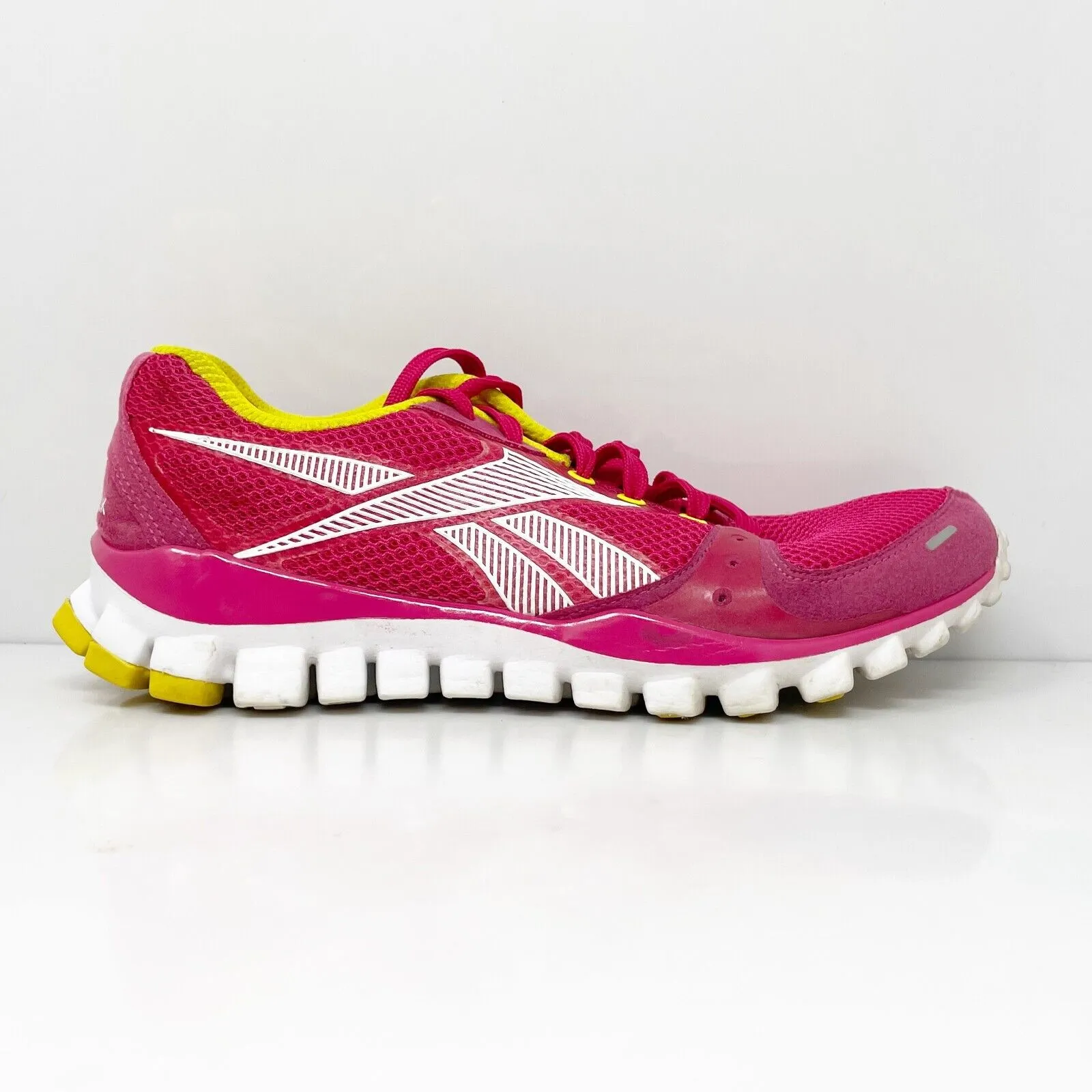 Reebok Womens Realflex Transition J90199 Pink Running Shoes Sneakers Size 8