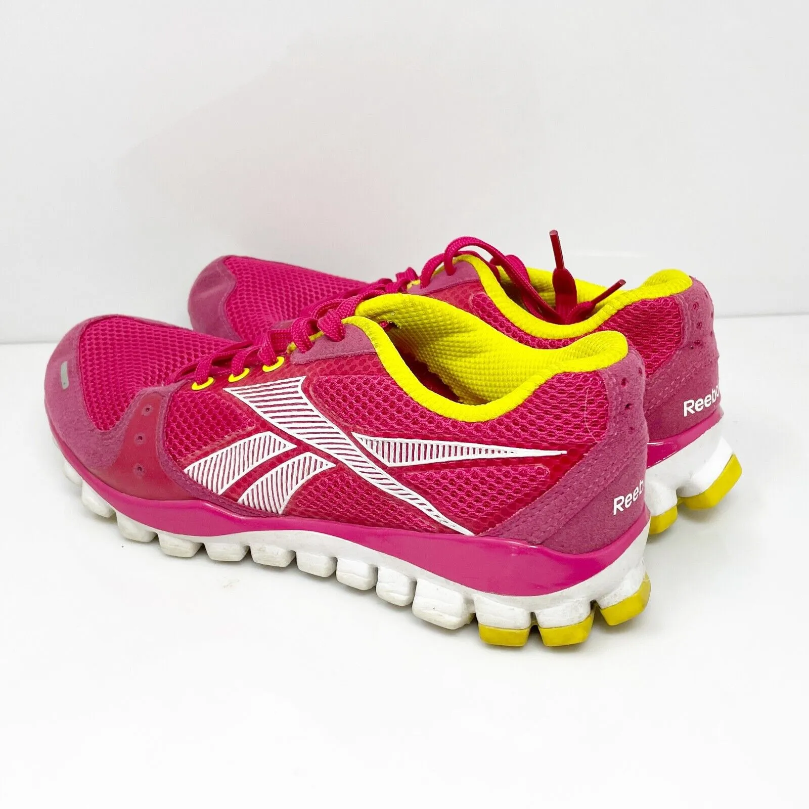 Reebok Womens Realflex Transition J90199 Pink Running Shoes Sneakers Size 8