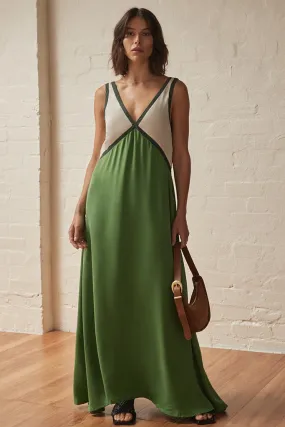 Sancia - The Naomi Dress - Bottle Green