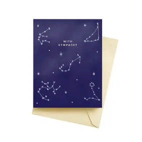 Stars Sympathy Card