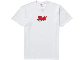 Supreme Toy Machine Devil Cat Tee White