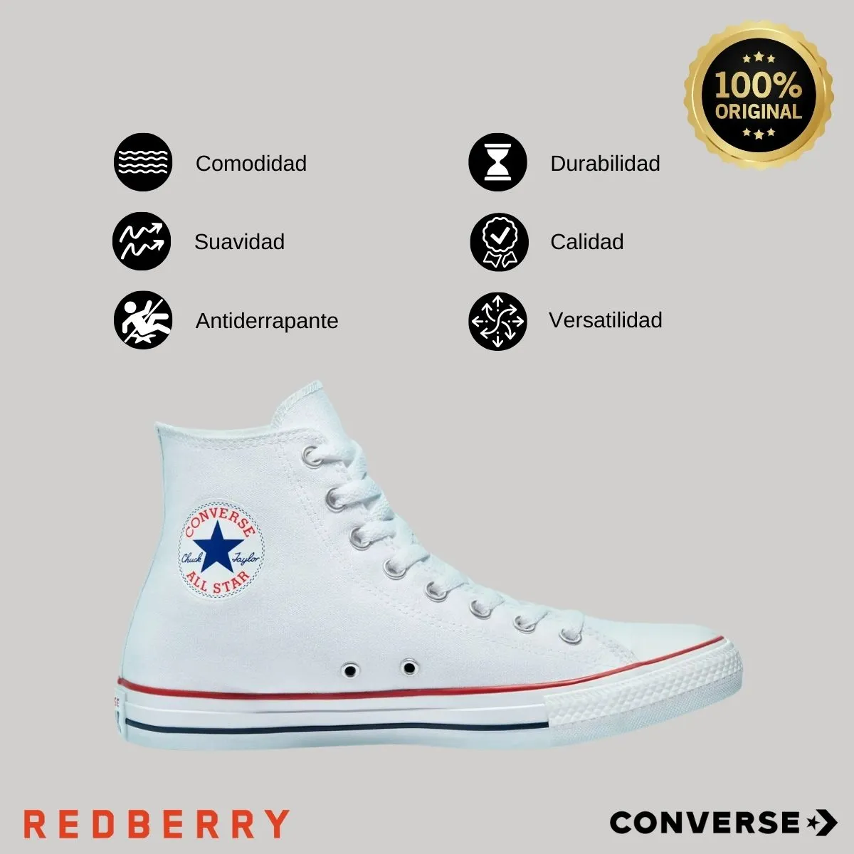 Tenis Converse Chuck Taylor Bota Unisex Flores 2