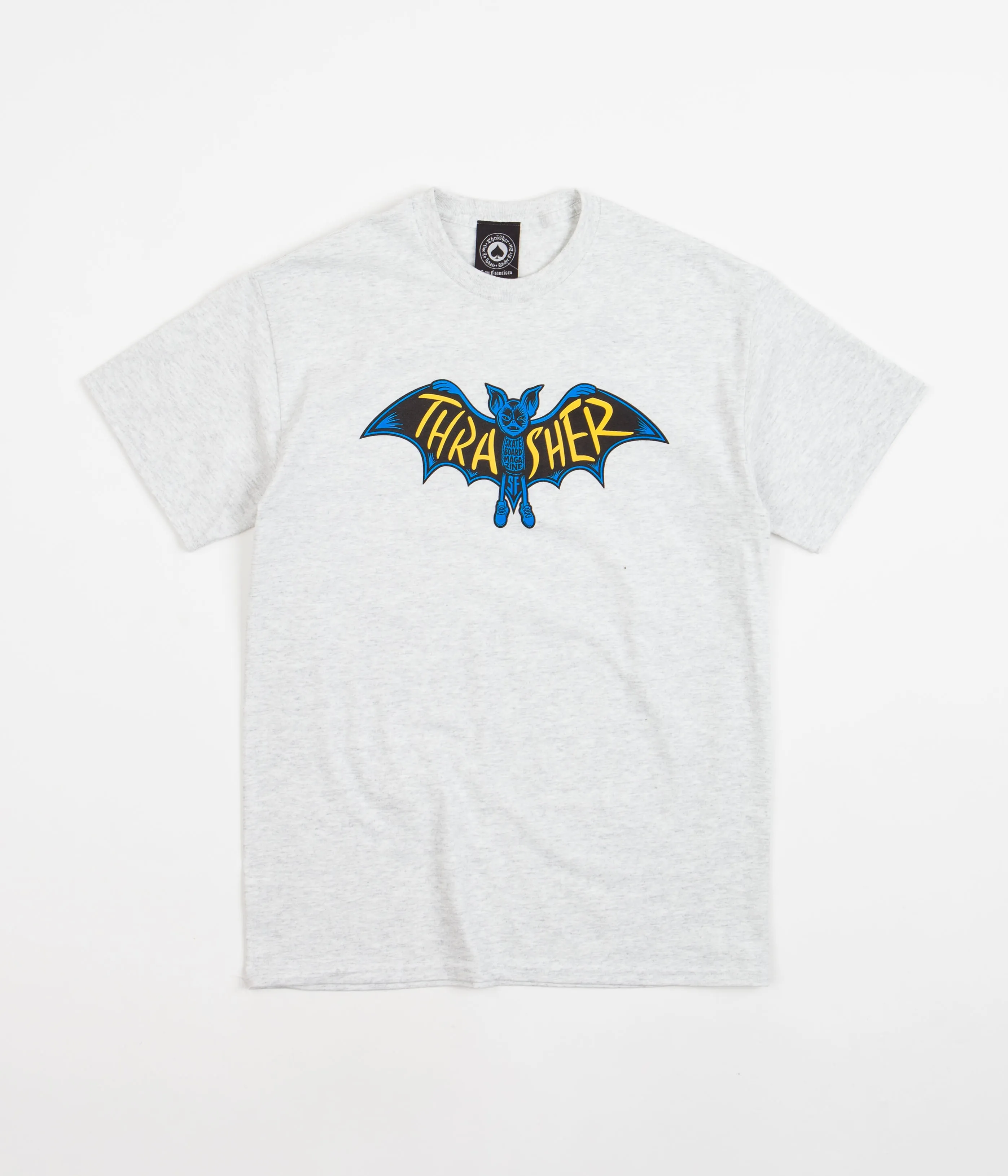 Thrasher Bat T-Shirt - Ash