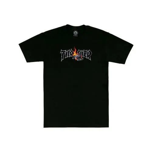 Thrasher Cop Car T-Shirt | Black