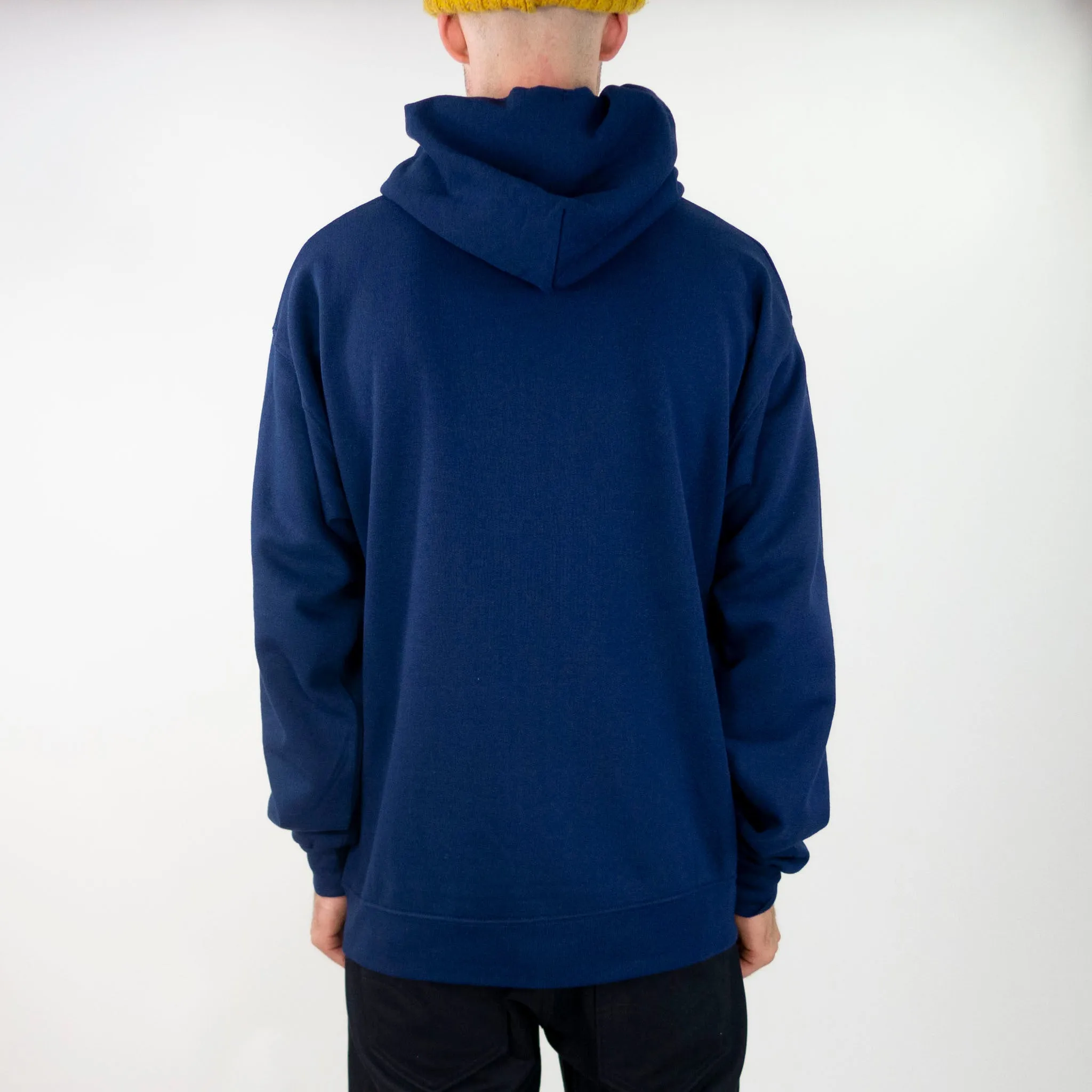 Thrasher Fire Logo Hoodie - Navy exclusive at Remix