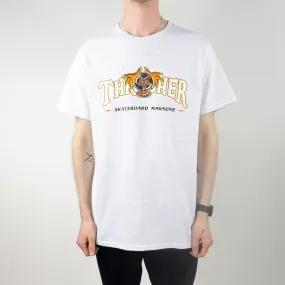 Thrasher Fortune Logo T-Shirt - Ash Grey exclusive at Remix