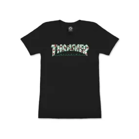 Thrasher Girl’s Roses T-Shirt | Black